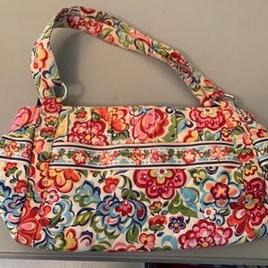 USED Vera Bradley Hope Garden Medium Shoulder Bag